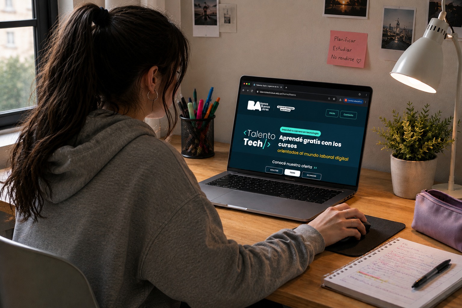 Últimos días para inscribirse a Talento Tech Teens