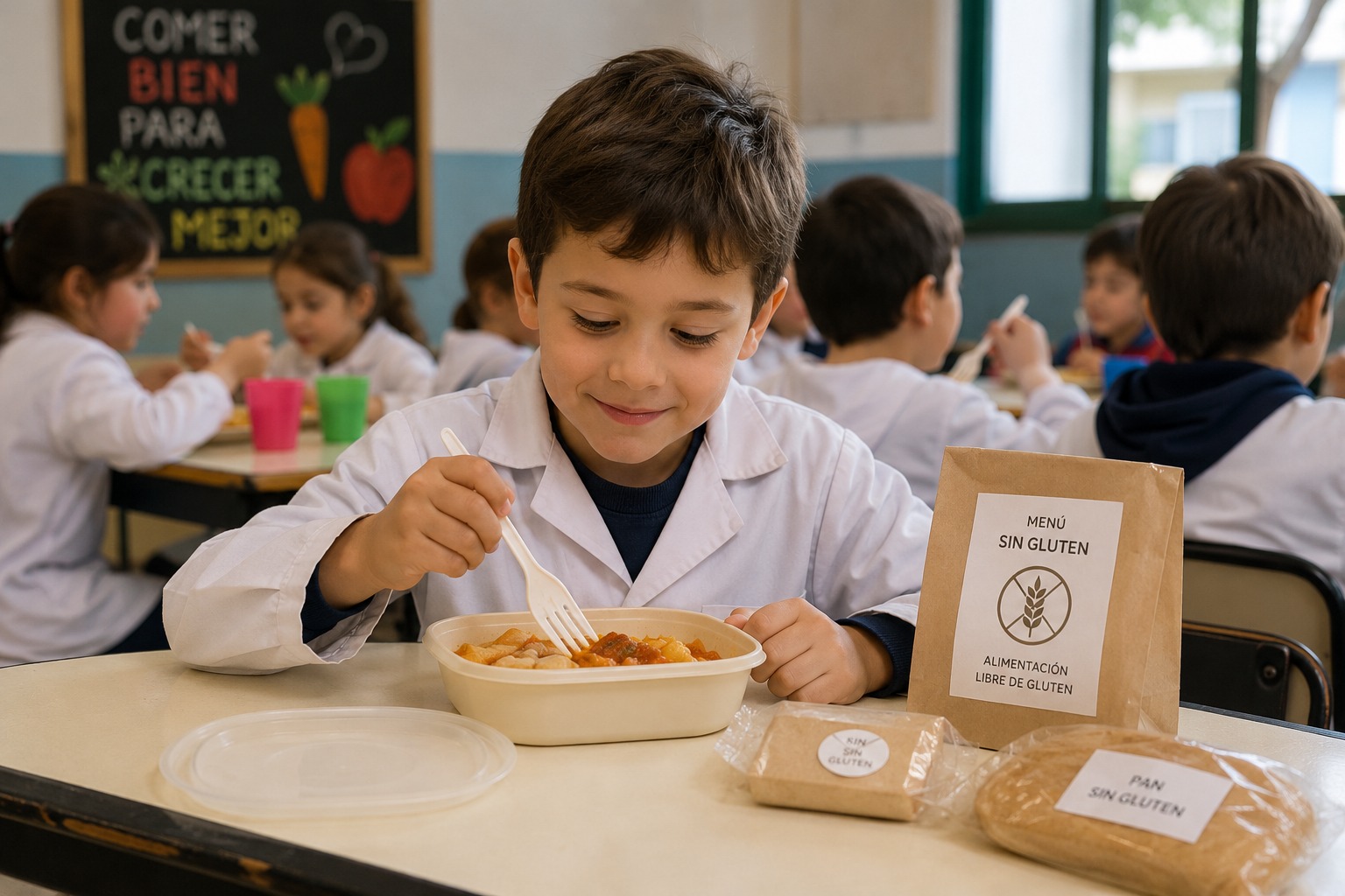 En el Día Internacional de la Celiaquía, así garantizan las escuelas una alimentación segura para todos los estudiantes