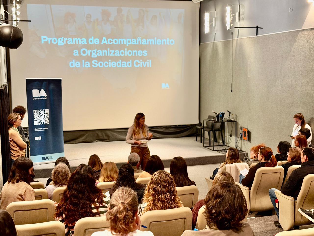 BA Discapacidad lanzó un programa para impulsar iniciativas de organizaciones que trabajan con personas con discapacidad