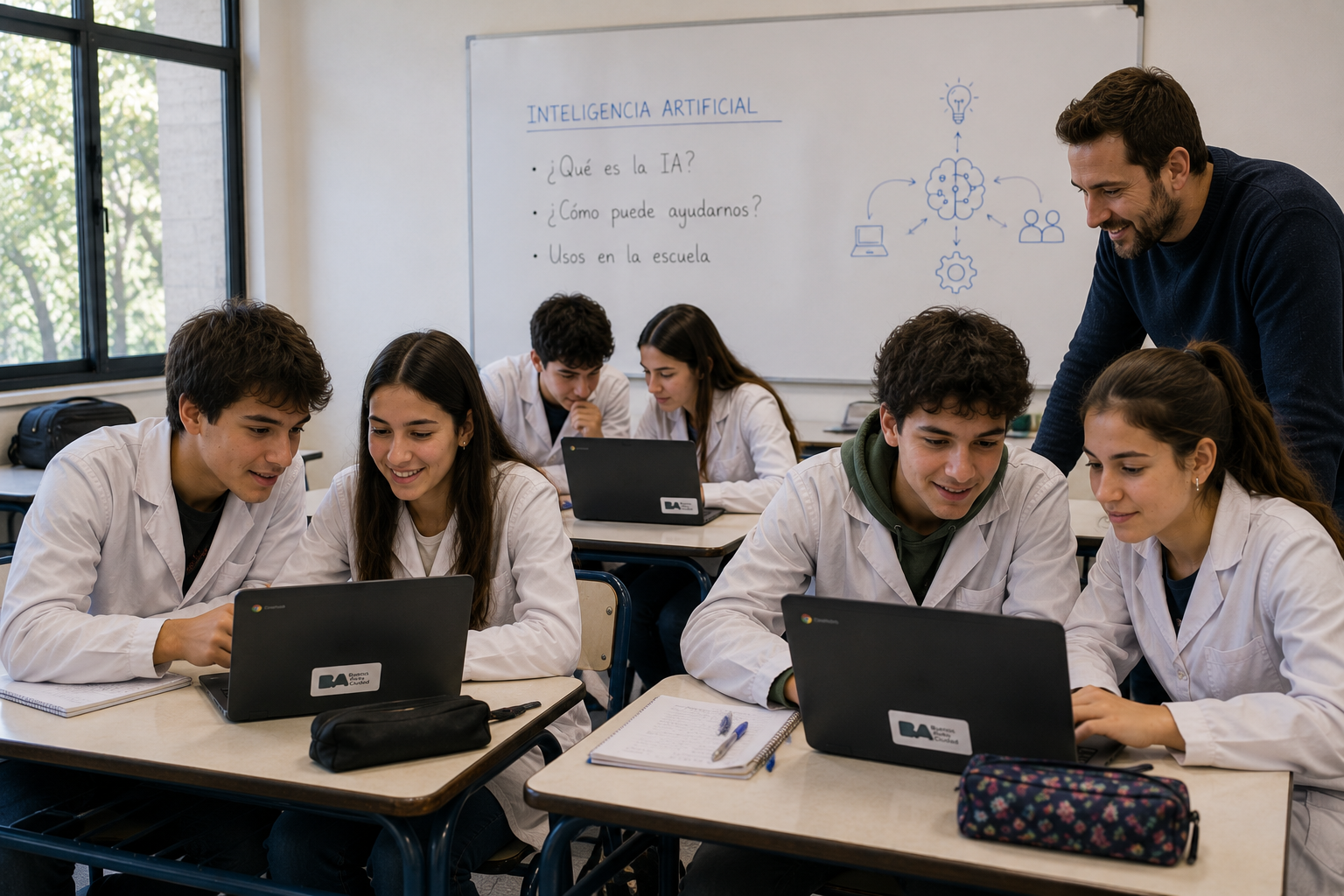 Educación Digital en acción: la Ciudad consolida su estrategia de Inteligencia Artificial y ya formó a más de 30.000 docentes