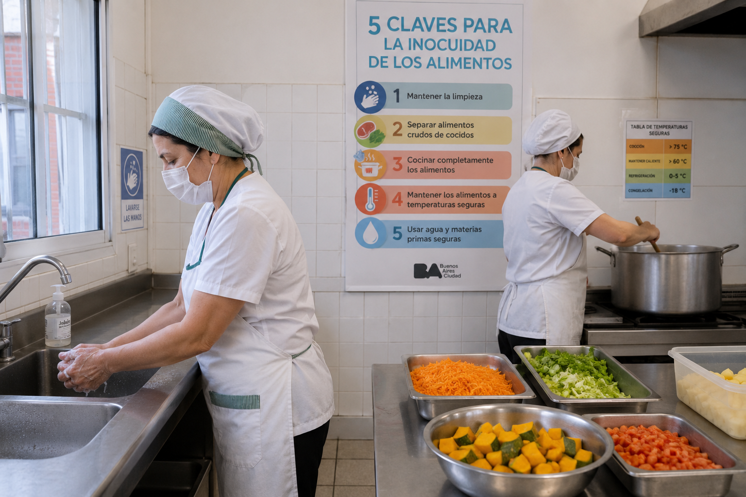 Día Mundial de la Inocuidad de los Alimentos: ¿cómo garantizamos la inocuidad en los comedores de las escuelas?