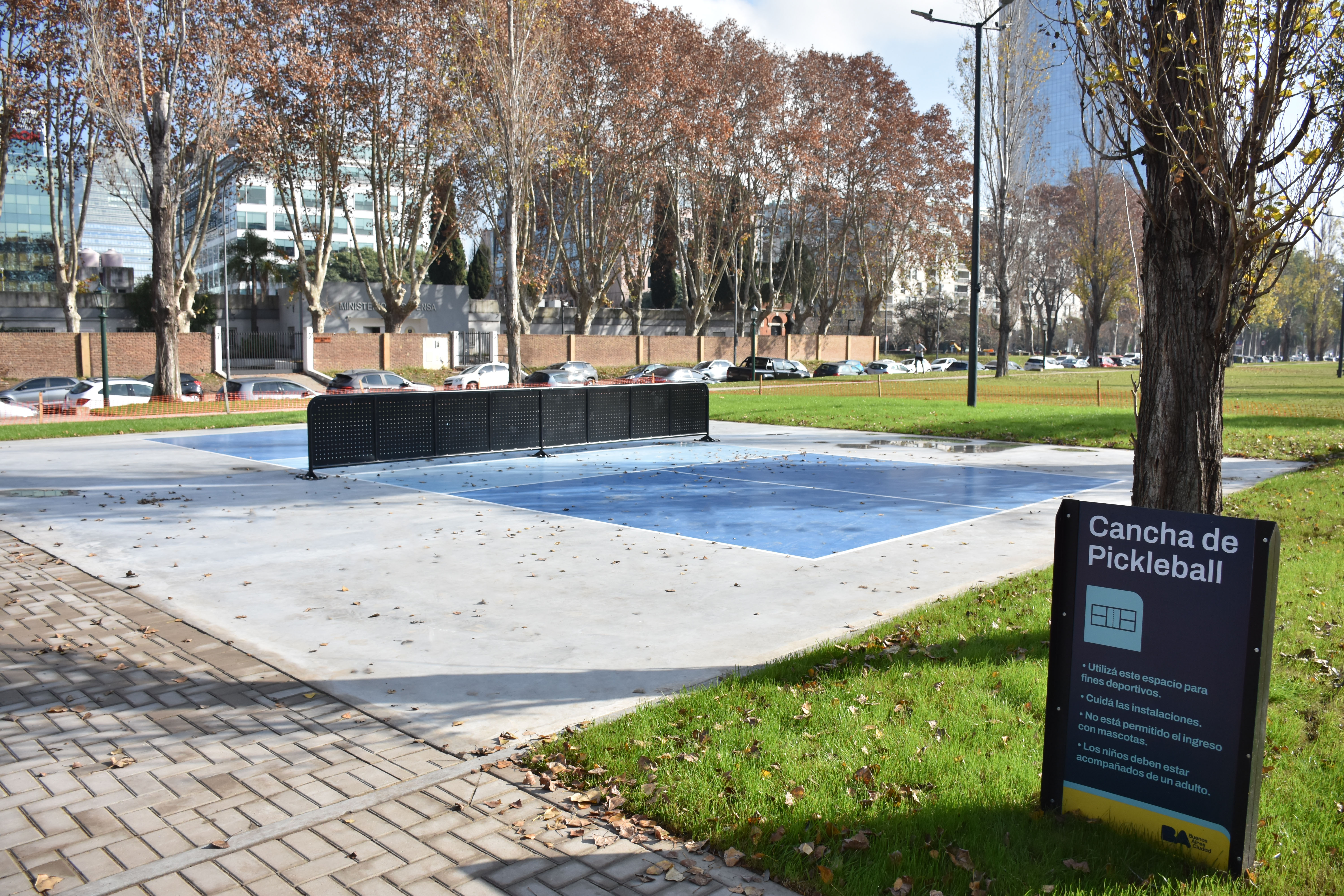 Nuevas canchas de pickleball en el Parque Francisco Urondo