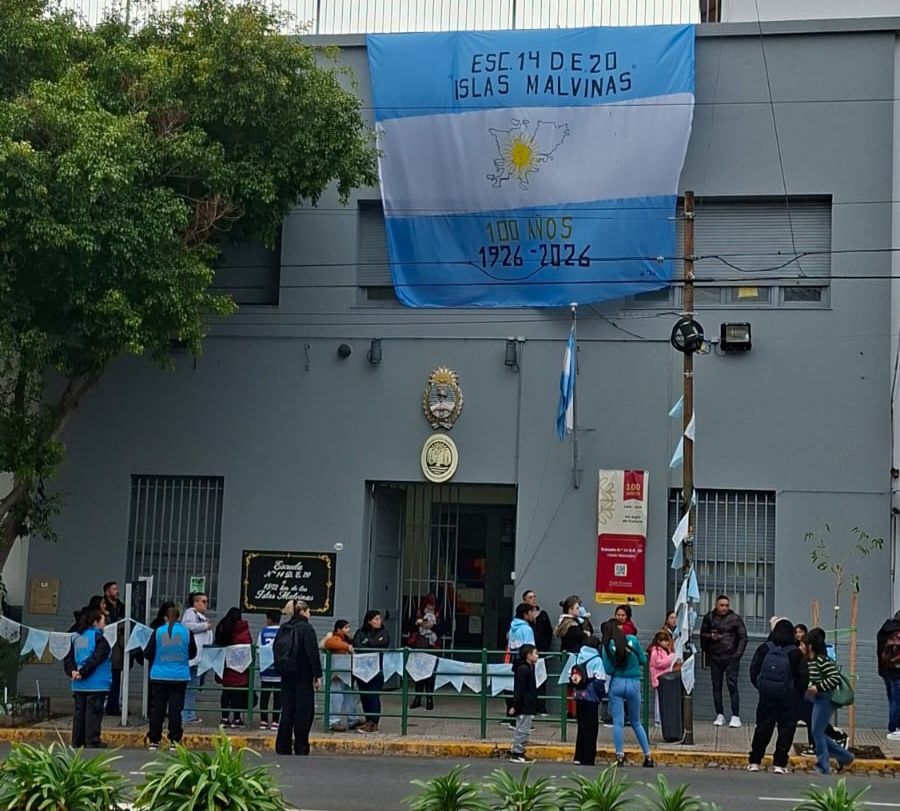La Escuela Primaria N.° 14 D.E. 20 “Islas Malvinas” celebró sus 100 años