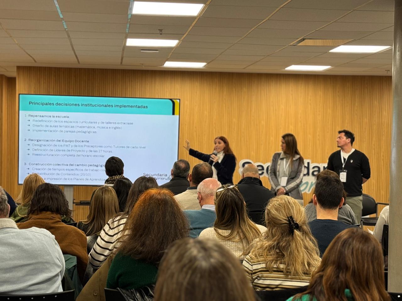 Comenzó el Congreso Secundaria Aprende: estudiantes y docentes comparten sus experiencias