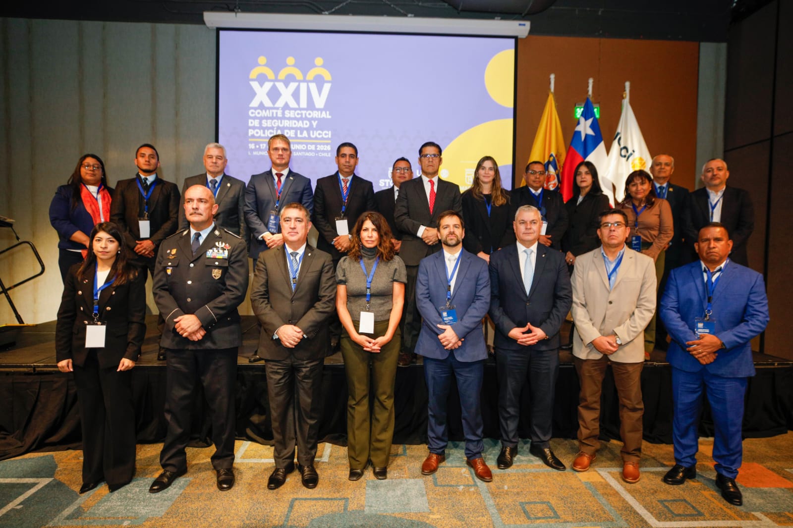 El ministro Giménez participó del XXIV Comité Sectorial de Seguridad y Policía de la UCCI
