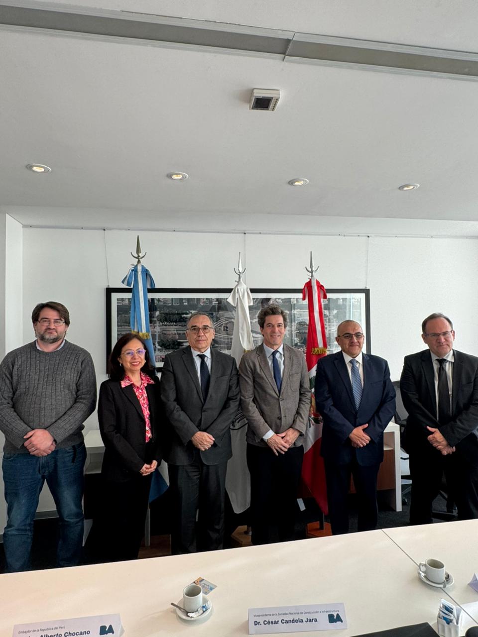 La Ciudad recibió a una delegación de infraestructura del Perú