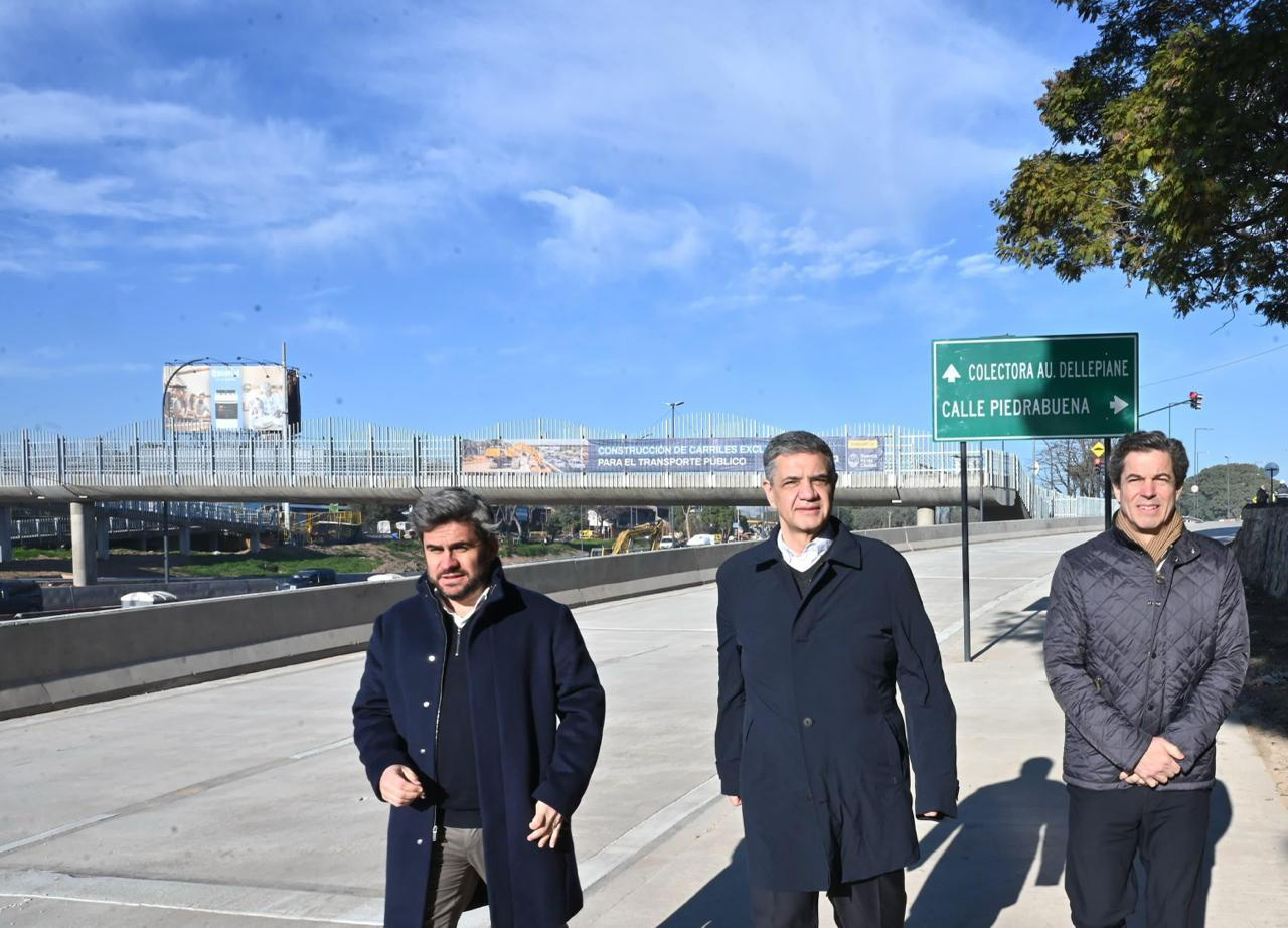 Avanza la nueva Autopista Dellepiane: la Ciudad construyó cuatro puentes y habilitó la colectora Norte
