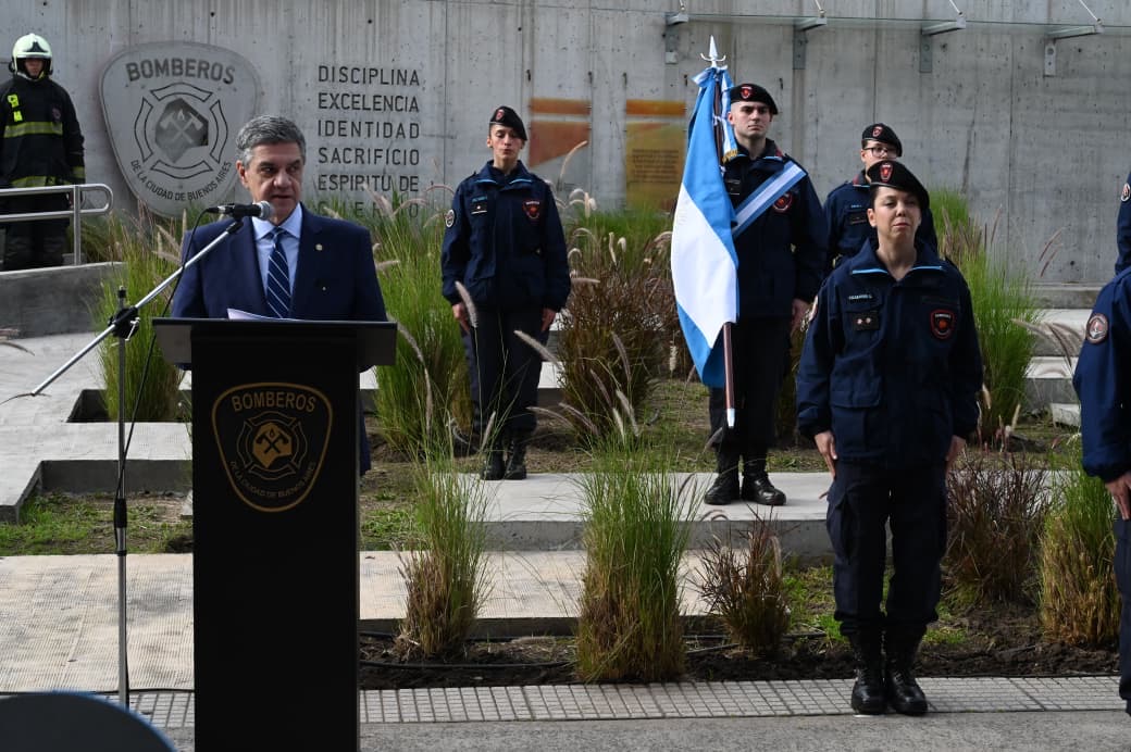 Acto de homenaje a los Bomberos de la Ciudad caídos en cumplimiento del deber