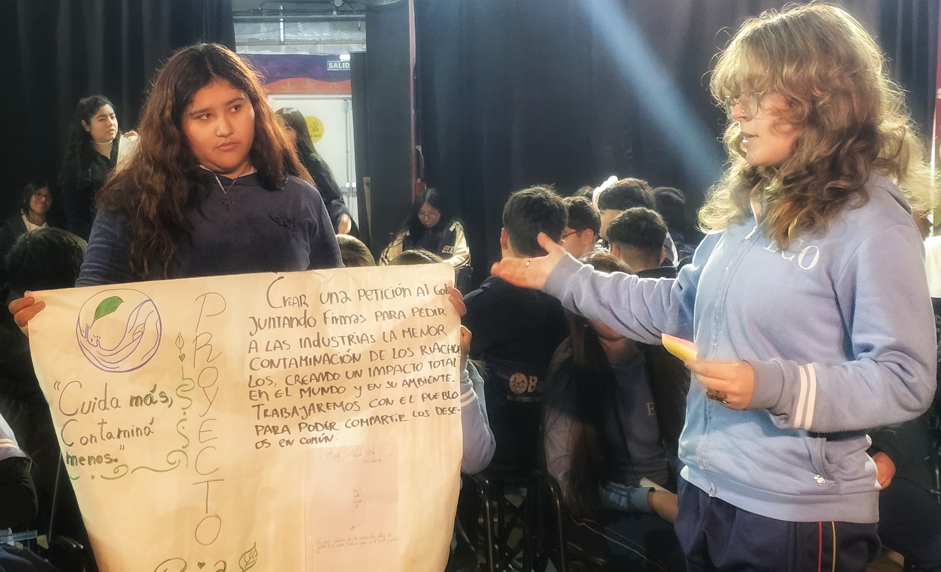 Estudiantes de la Ciudad trabajaron sobre acciones ambientales para disminuir el impacto climático