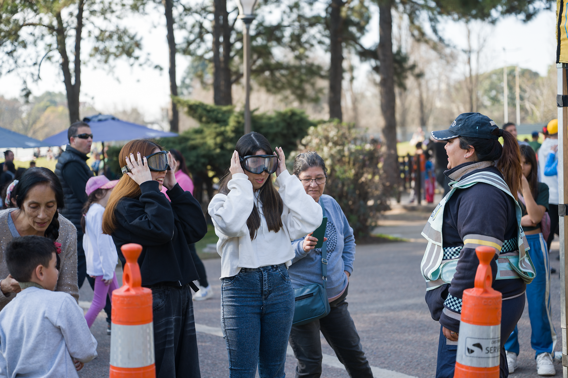El Cuerpo de Agentes de Tránsito participa del Parque de Invierno