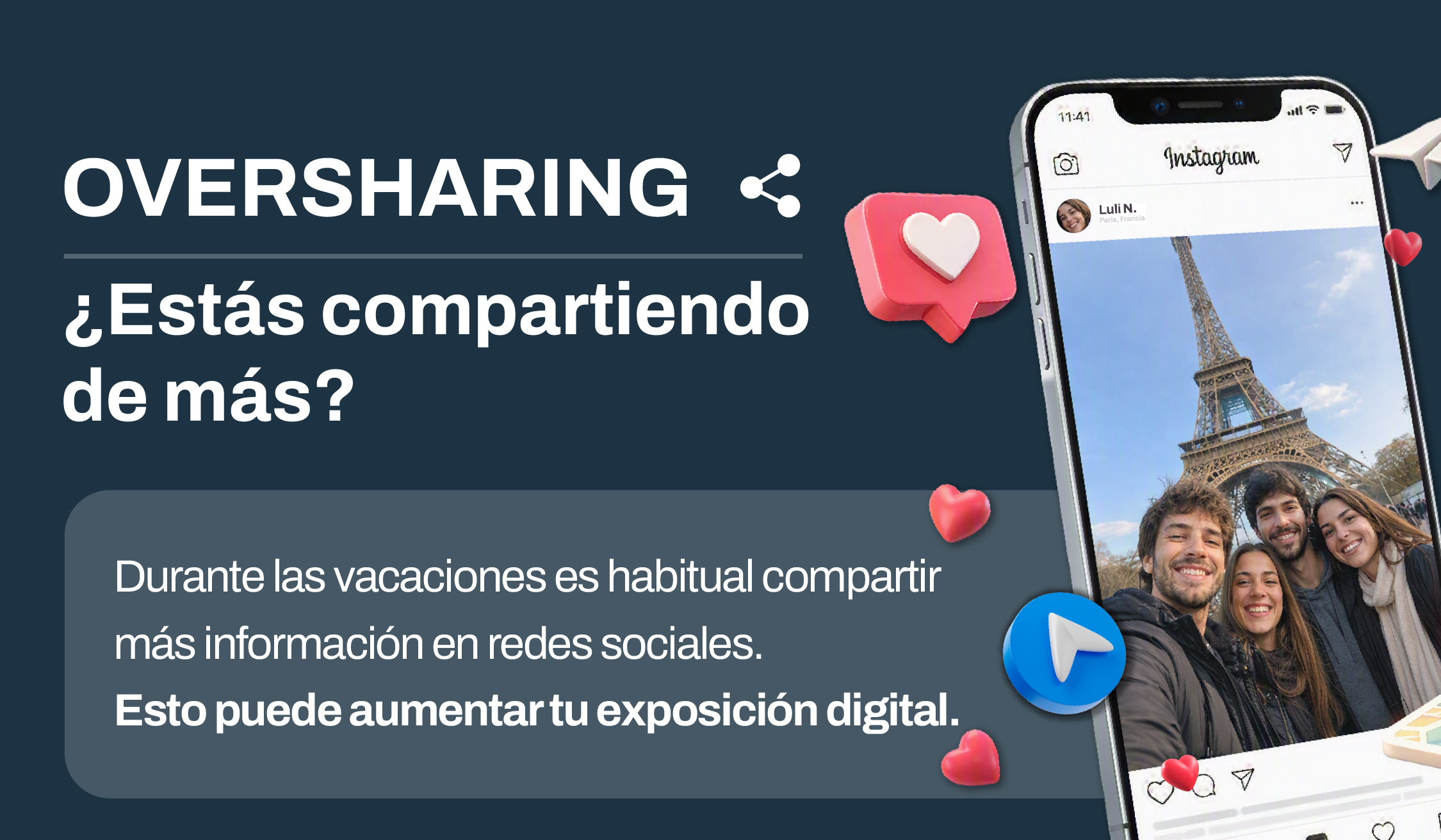 Oversharing en vacaciones: ¿estás compartiendo de más? 