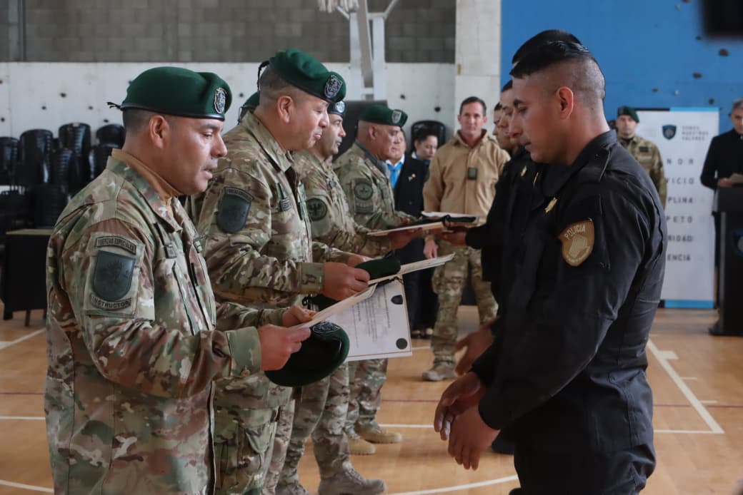 Ceremonia de egreso del Curso de Operador Táctico Policial