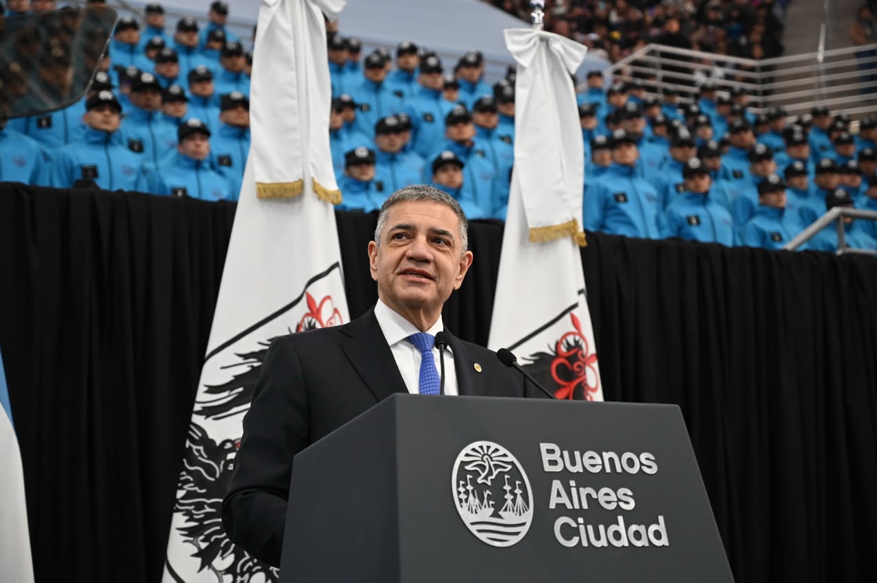 Jorge Macri, en el egreso de más de 1.000 policías: “En esta Ciudad el vale todo ya se terminó”