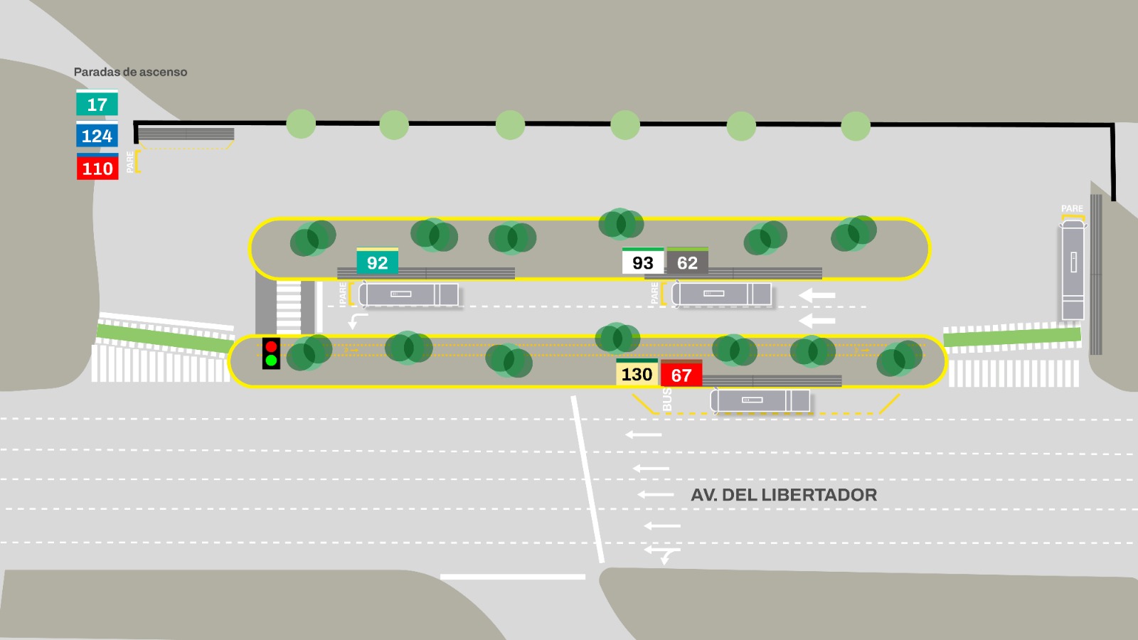 Se habilita el Centro de Trasbordo Facultad de Derecho