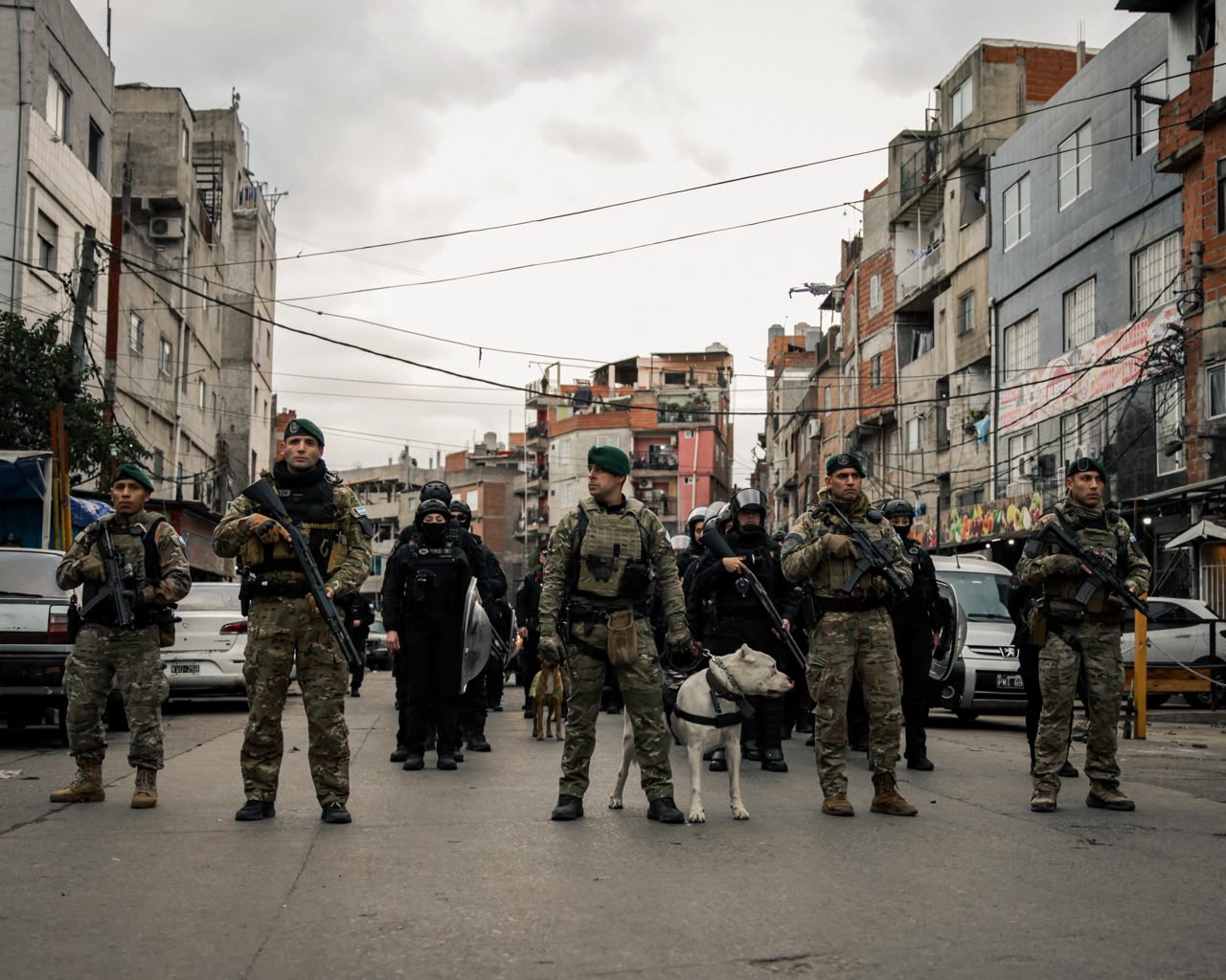 La Ciudad desplegó un operativo de seguridad en la villa 1-11-14: secuestraron droga y clausuraron tres chatarreras ilegales