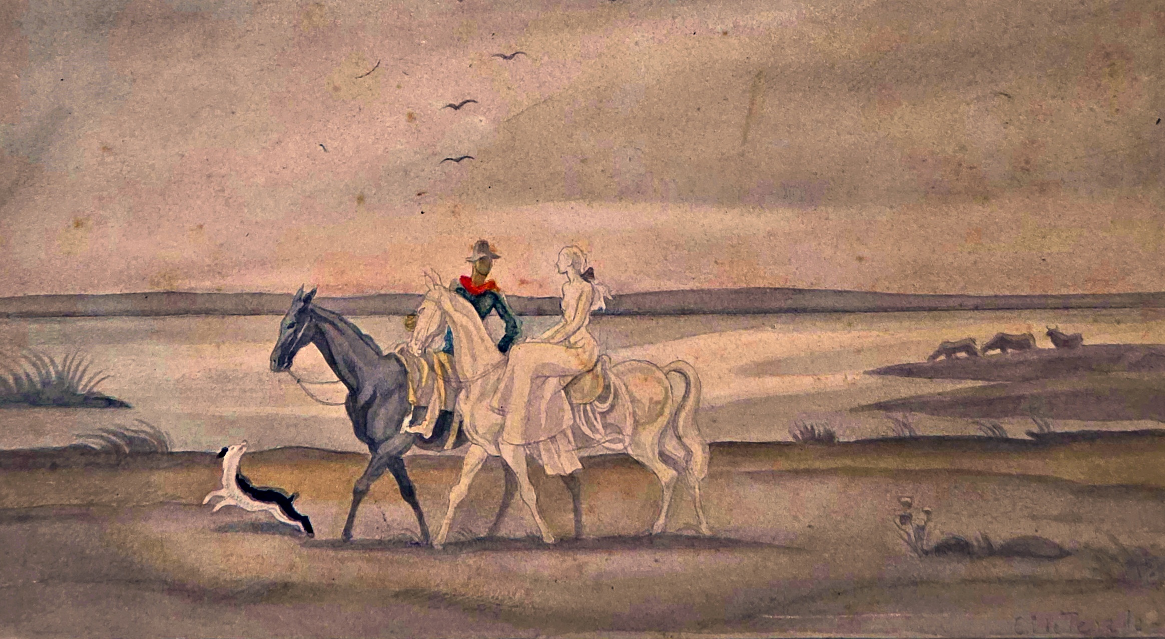 En la Pampa. Enrique Larreta y el campo argentino | Inauguración: viernes 14 de agosto, 17 h.