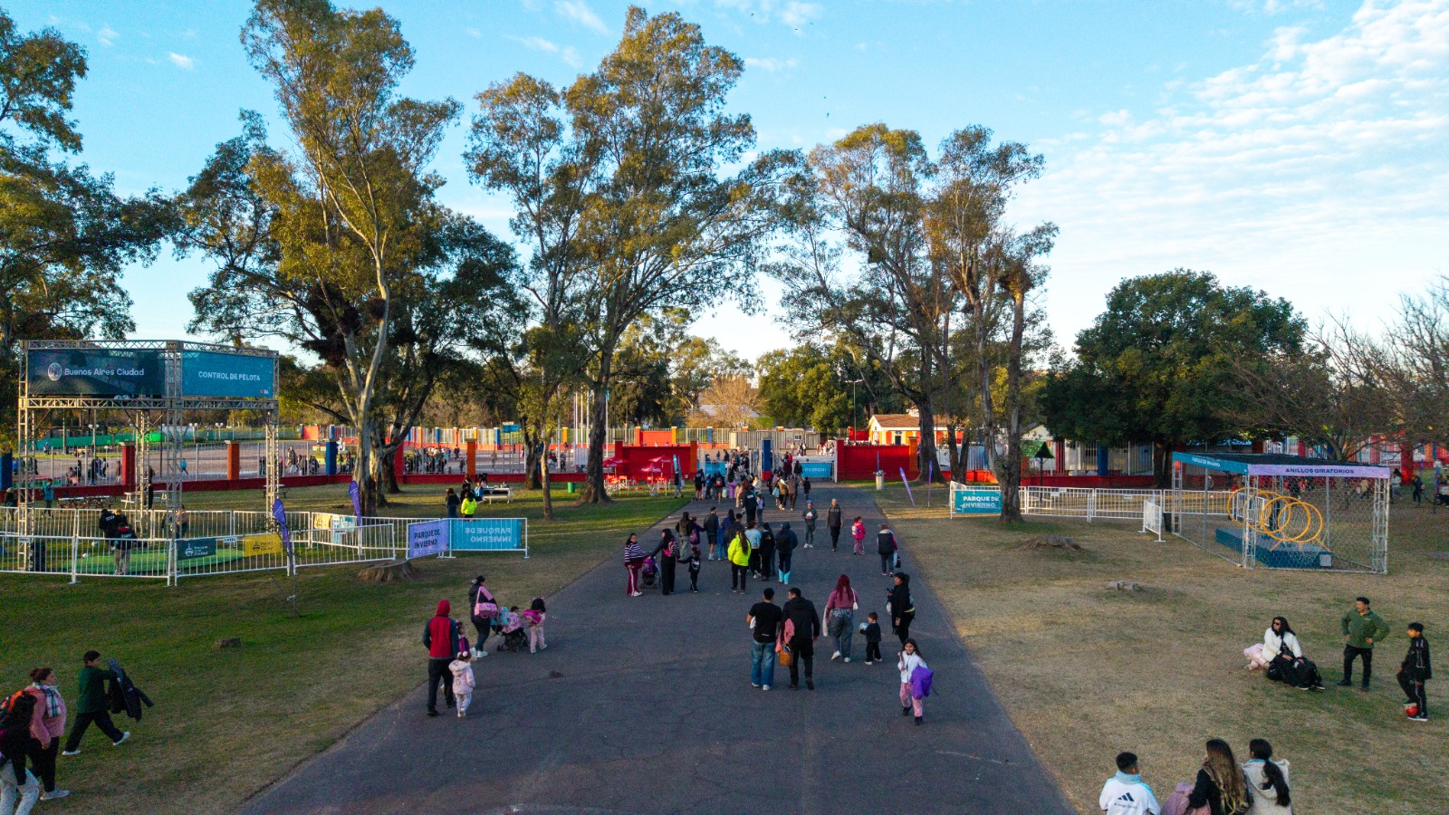 Más de 135.000 personas disfrutaron de las vacaciones de invierno en el Parque de la Ciudad