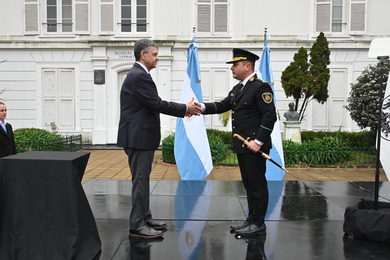 Jorge Macri, en el reconocimiento a policías: “Tomamos la decisión de recuperar el orden en la Ciudad”