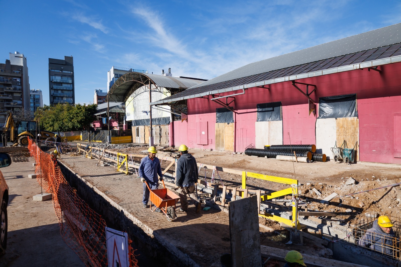 La Ciudad construye una nueva plaza junto al Mercado de Pulgas en Colegiales
