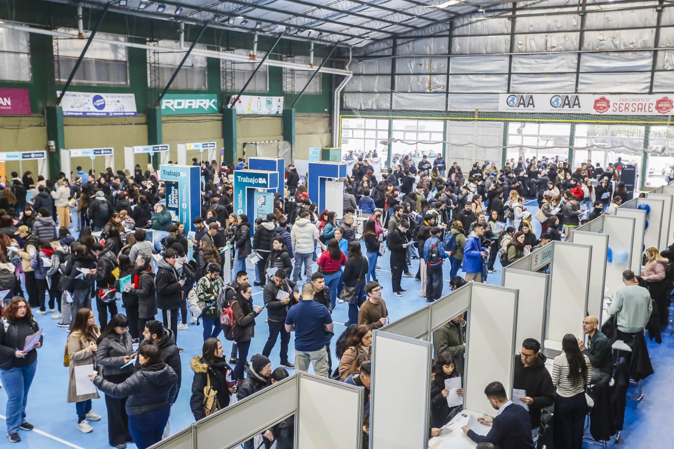 Más de 3.500 personas participaron de Expo Empleo Barrial+ en Ferro, Caballito