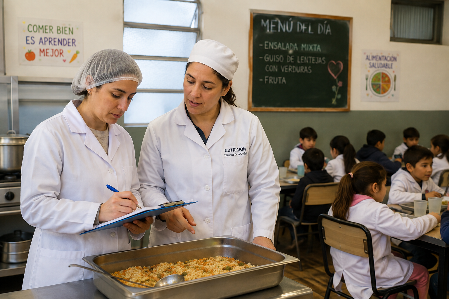 11 de agosto: Día del Nutricionista. ¿Cómo trabajan las nutricionistas en las escuelas de la Ciudad?