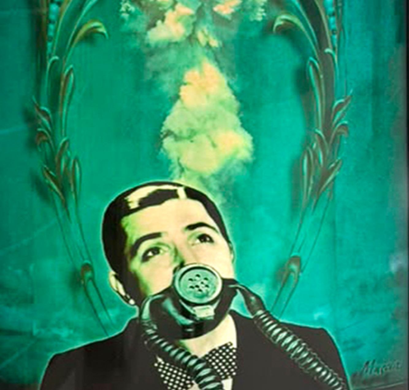  Gardel Atómico. Obra de la serie “Los Cielos Perdidos”.