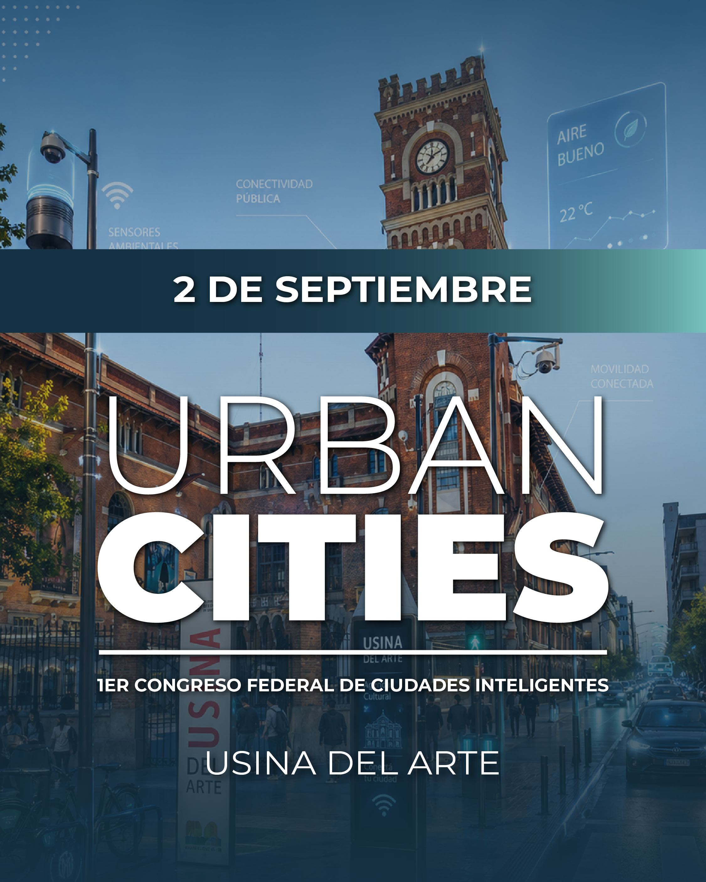 Comienza la cuenta regresiva para Urban Cities Buenos Aires: el primer Congreso Federal de Ciudades Inteligentes