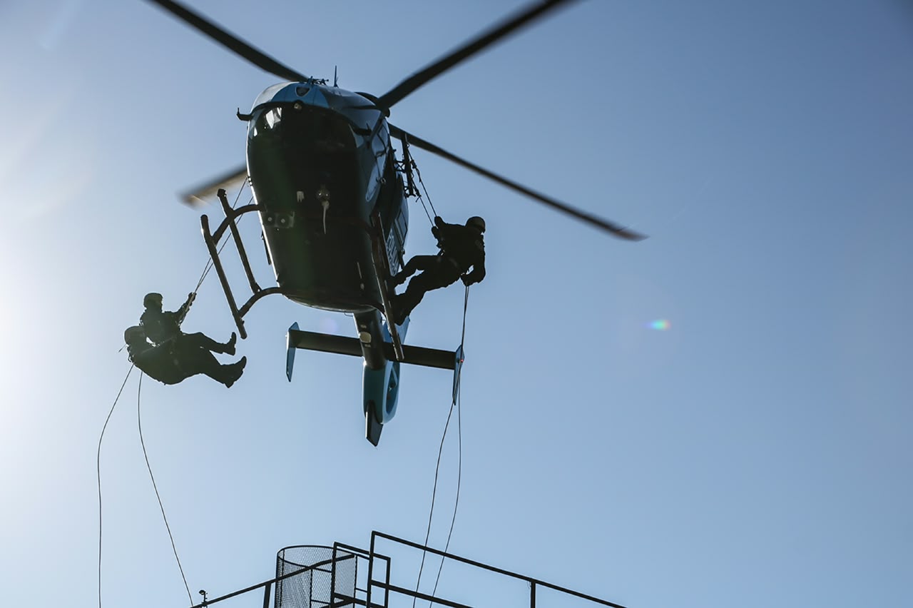Así trabaja el Departamento de Aviación Policial 