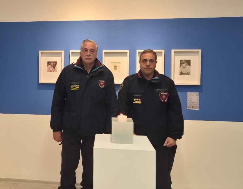 Los Bomberos de la Ciudad participaron del acto conmemorativo por las víctimas de los atentados del 11 de septiembre