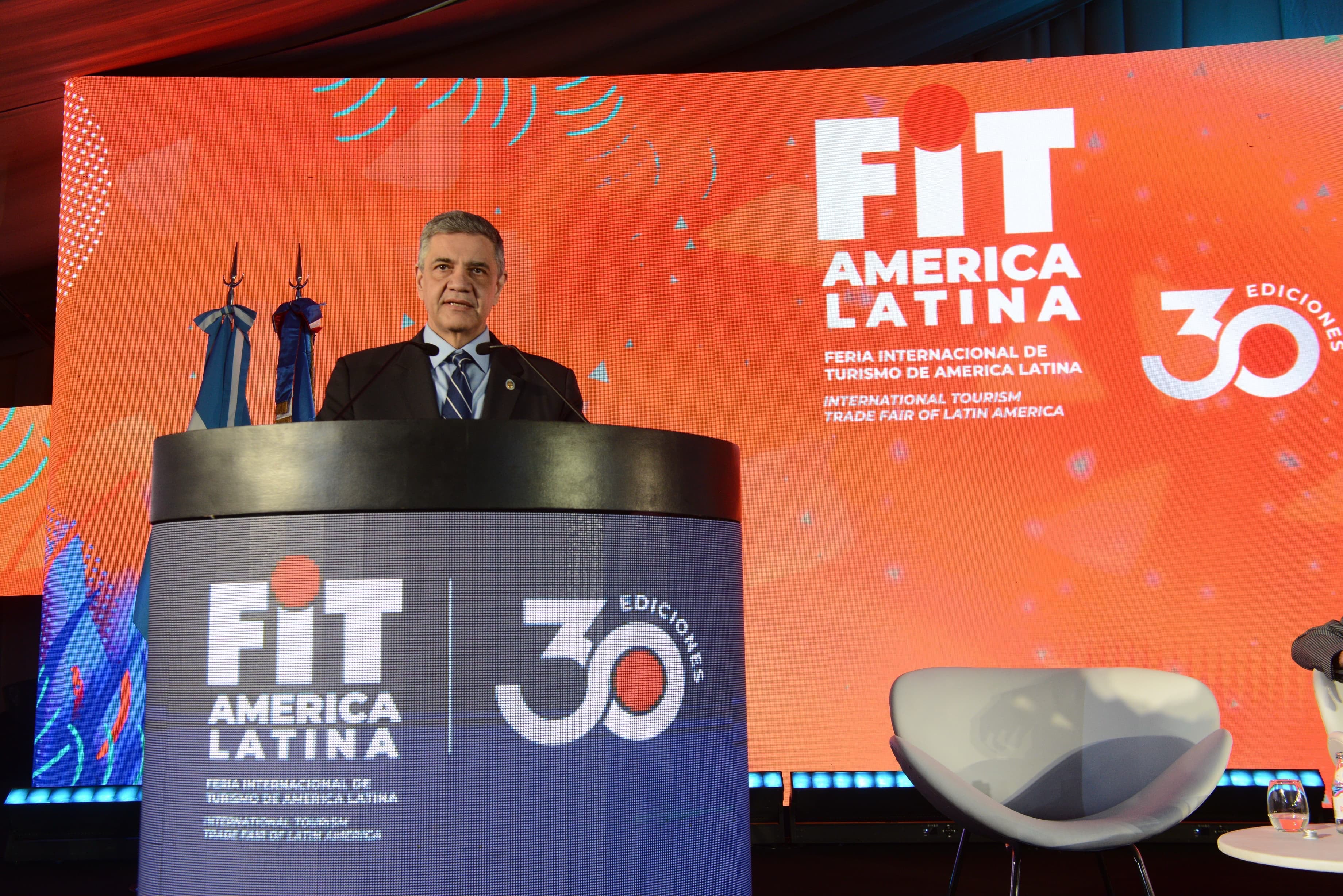 Jorge Macri abrió la Feria Internacional de Turismo en La Rural y anunció que hoteles, restaurantes y librerías no pagarán ABL en el primer semestre