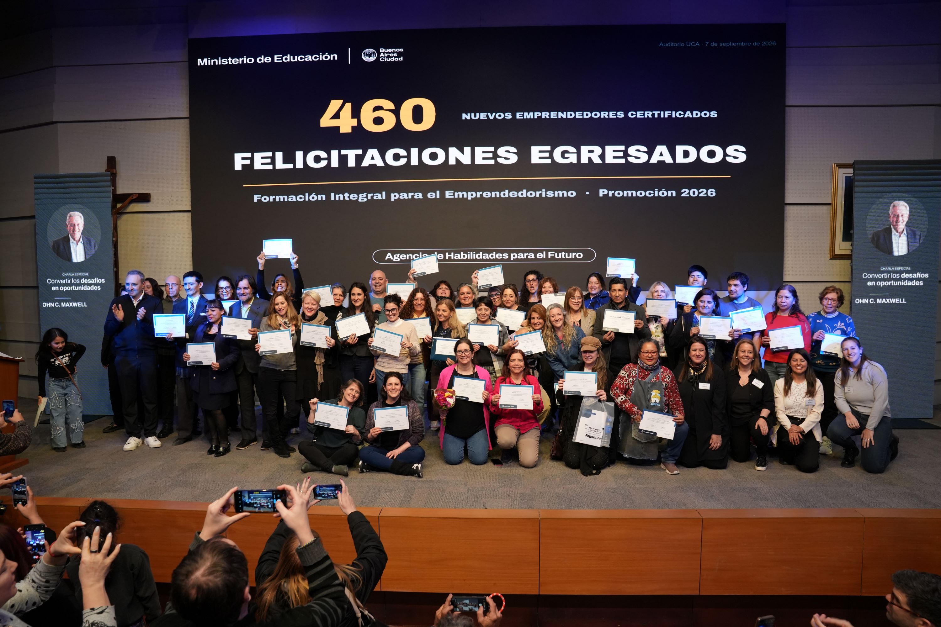 La Ciudad reunió a más de 1.000 emprendedores y presentó nuevas herramientas para impulsar sus proyectos