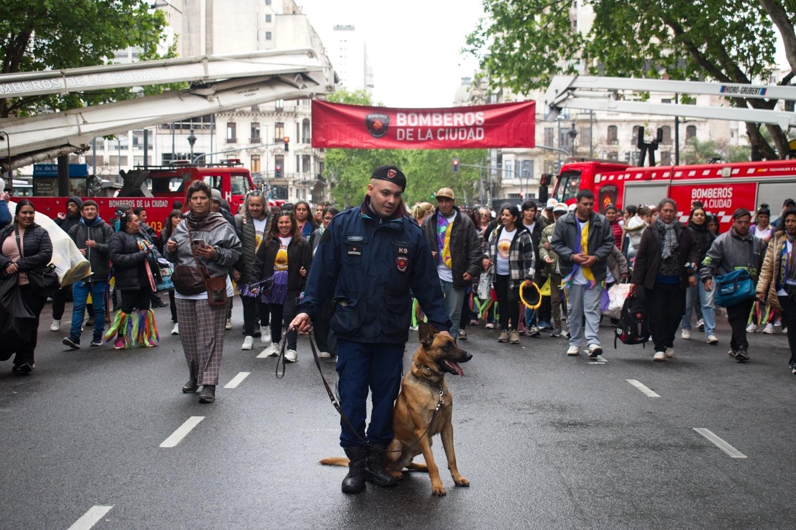 Los Bomberos de la Ciudad participaron con actividades interactivas de la Experiencia Gospel 2026