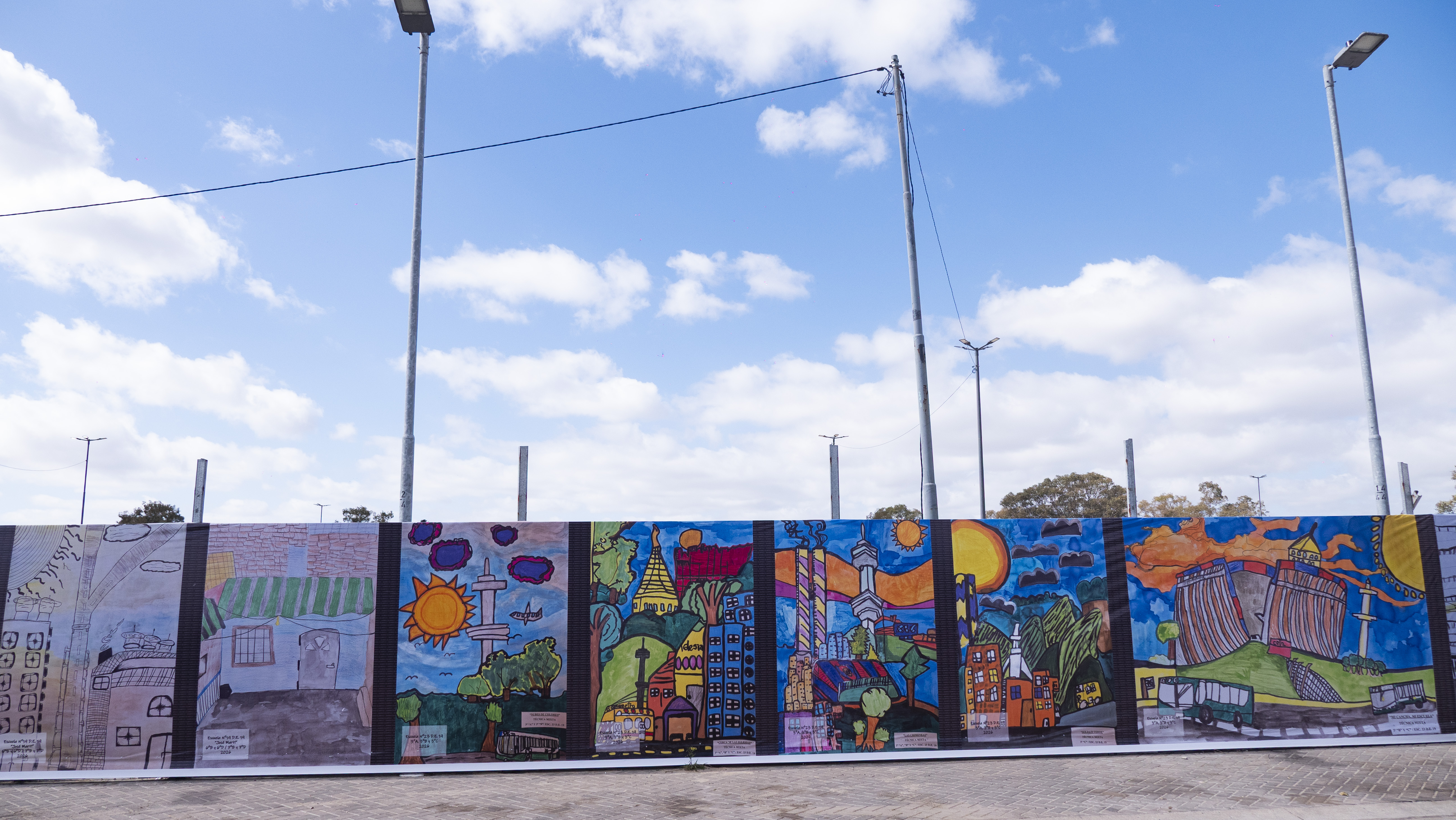 Intérpretes del Paisaje: el arte de los chicos llega al espacio público del Barrio Olímpico