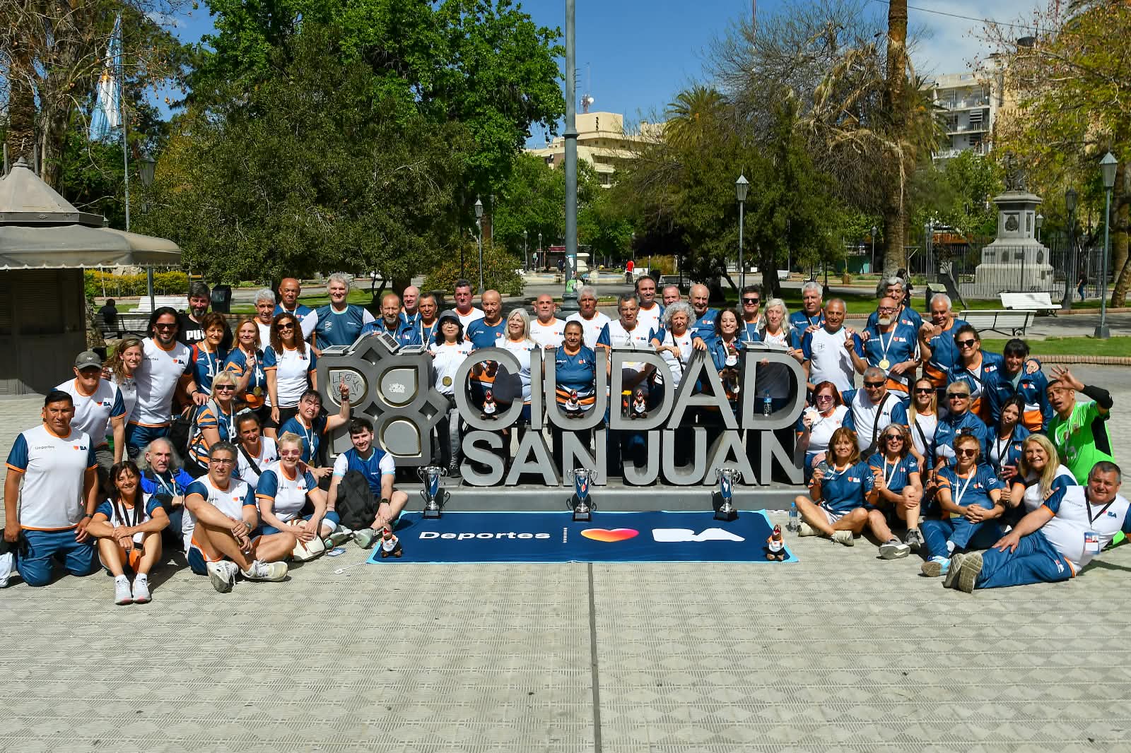 ¡La Ciudad de Buenos Aires es bicampeona de los Juegos Nacionales para personas mayores de San Juan!
