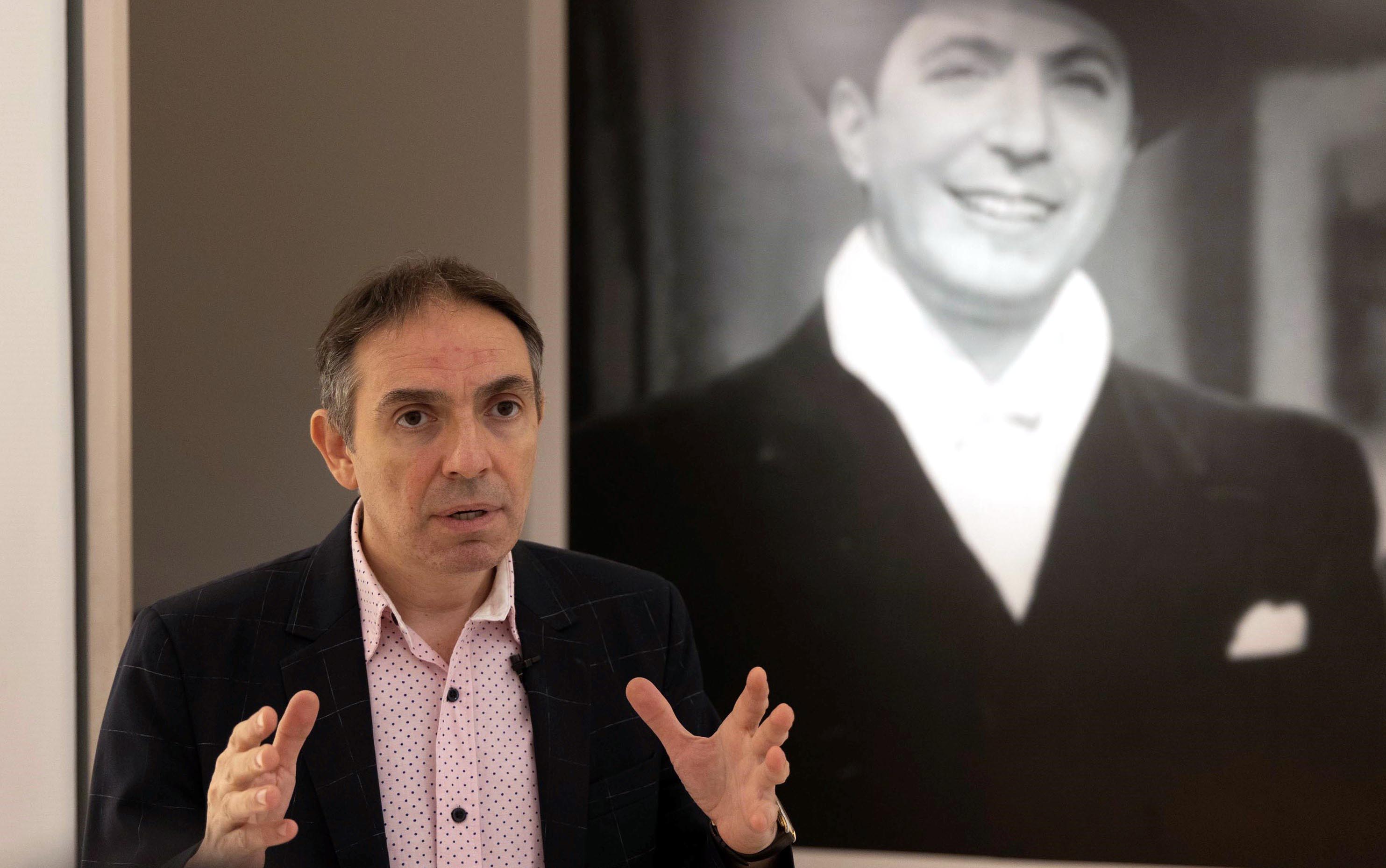 Gabriel Soria, director del Museo Casa Carlos Gardel