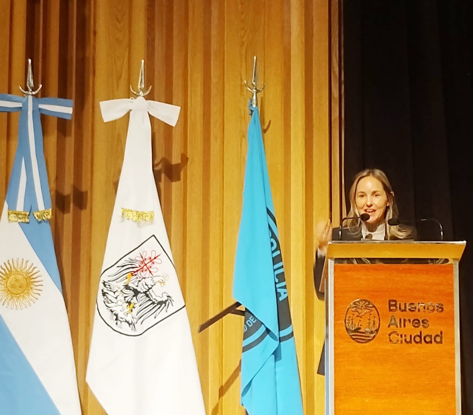 La Síndica General de la Ciudad en el 1er Congreso de Seguridad y Género
