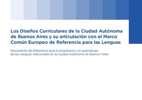 Los Diseños Curriculares de la CABA y su articulación con el MCERL