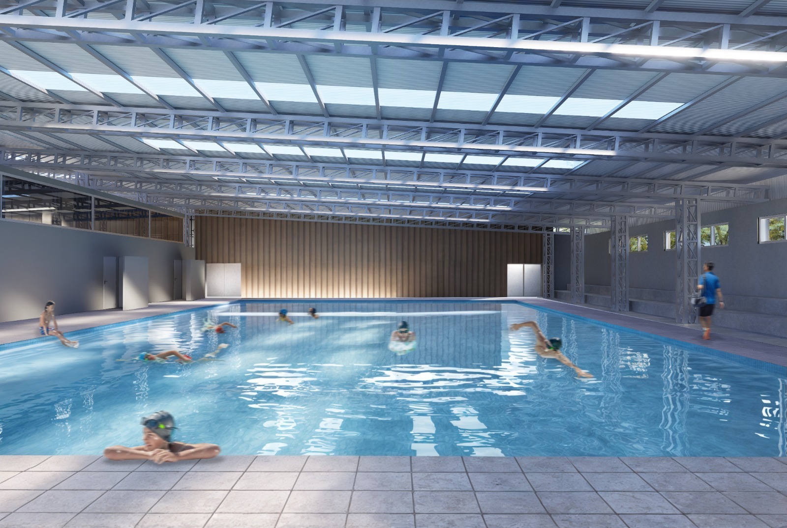 La Ciudad construye un nuevo Polideportivo en la calle Rodney, un histórico pedido de los vecinos de Chacarita