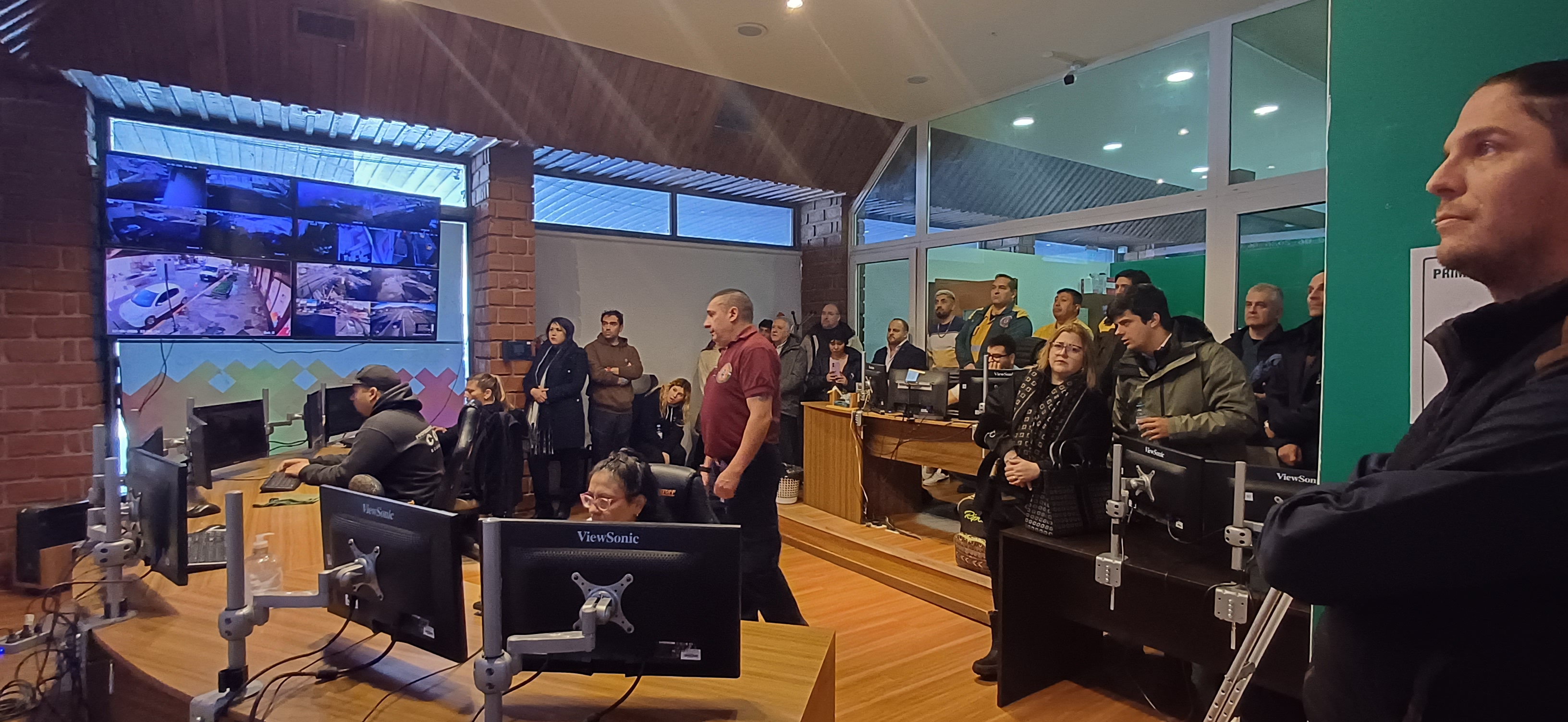 Encuentro de miembros de la Mesa de Seguridad Bariloche