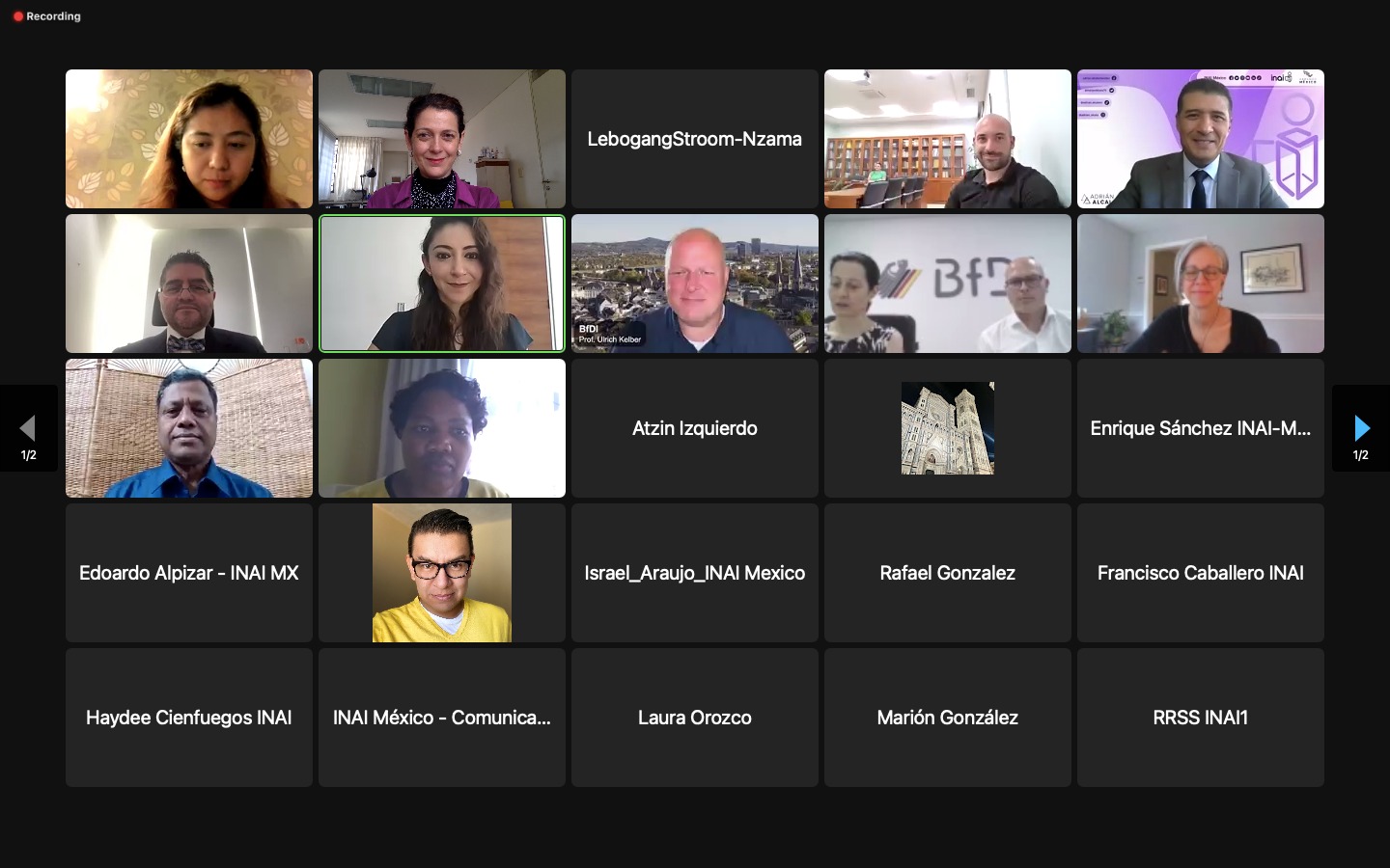 Miembros del Comité Ejecutivo de ICIC