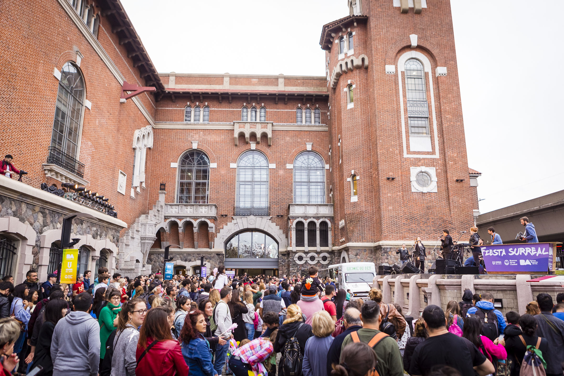 entrada de usina del arte