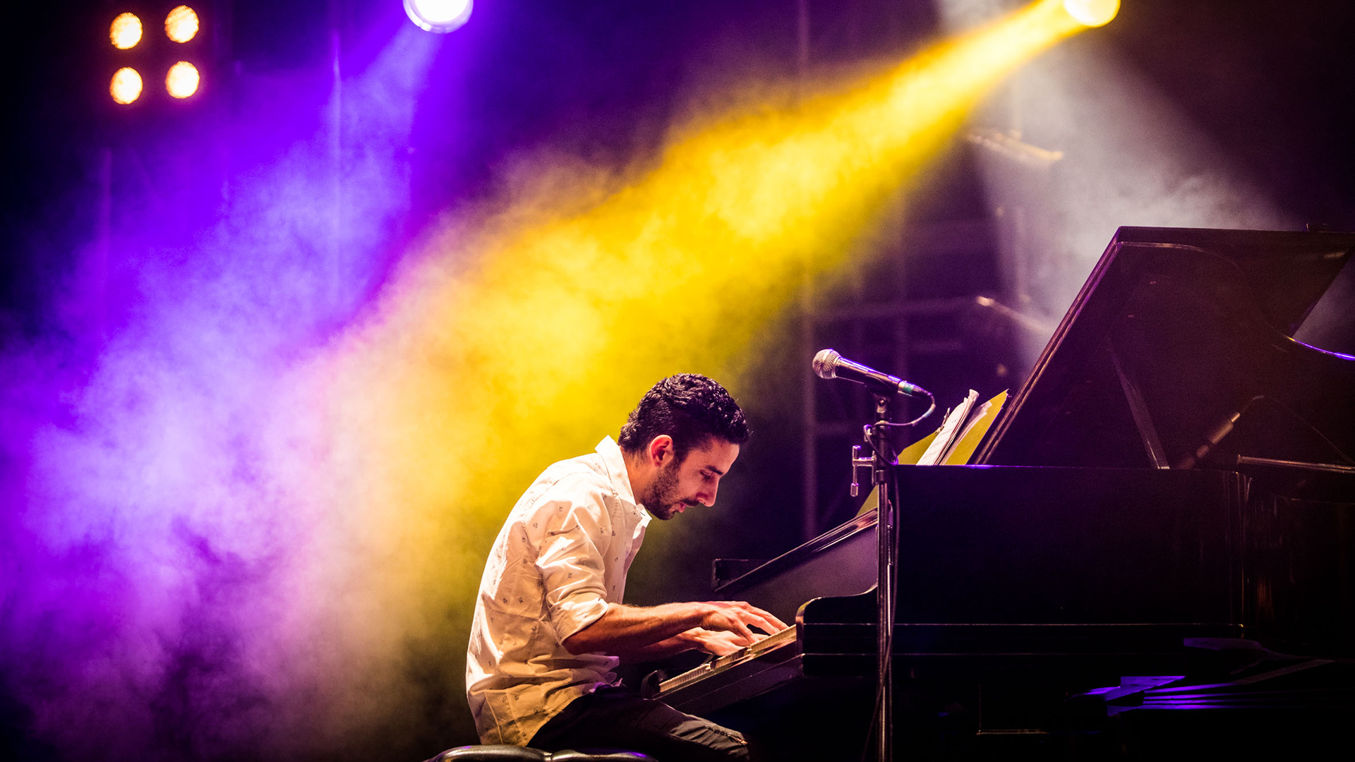 Pianista en concierto de BA Jazz