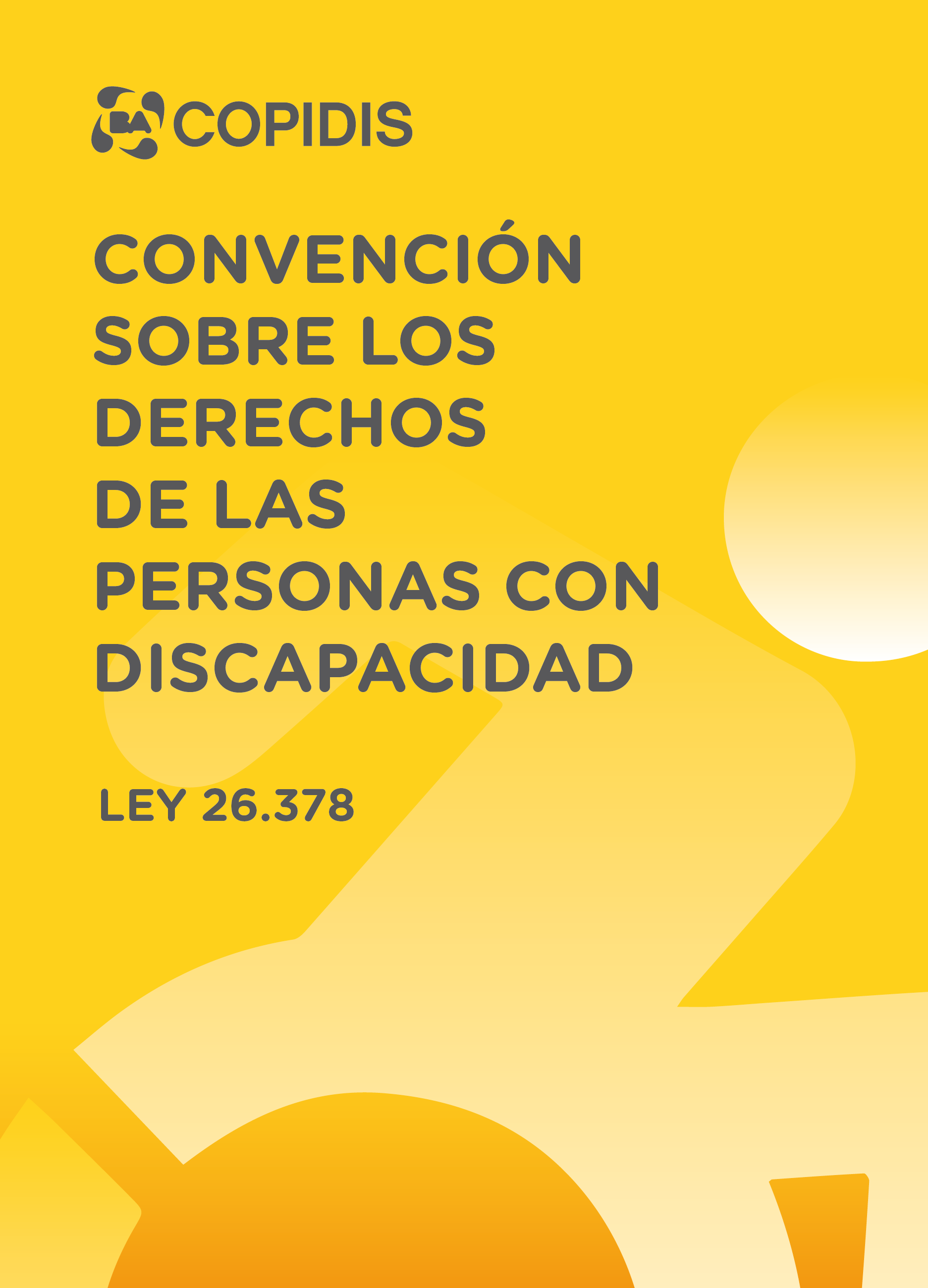 Tapa de al convención sobre los derechos de las personas con discapacidad