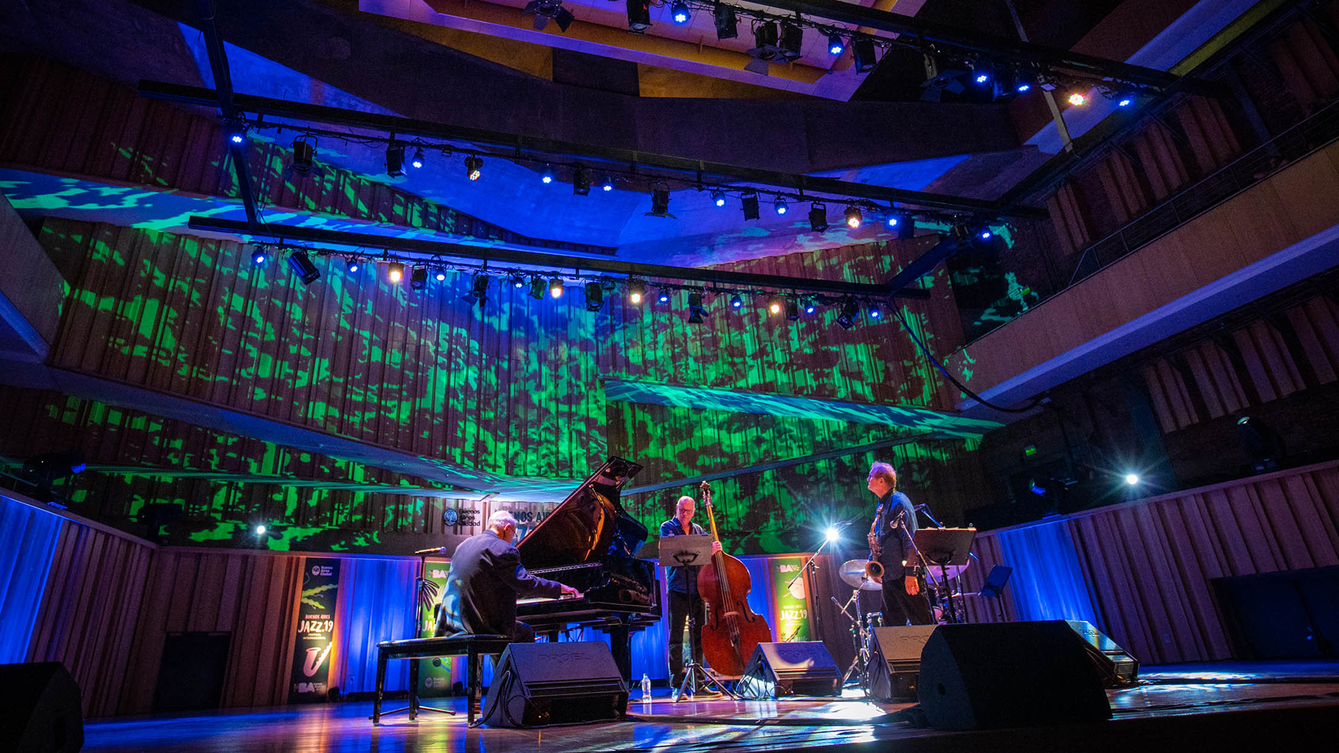 Concierto de jazz en el Auditorio de la Usina del arte
