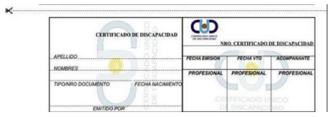 Cud ejemplo de pase viajes