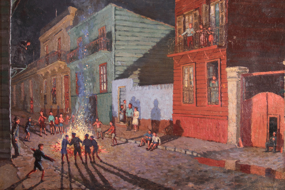 Fogata de san Juan de ferrini