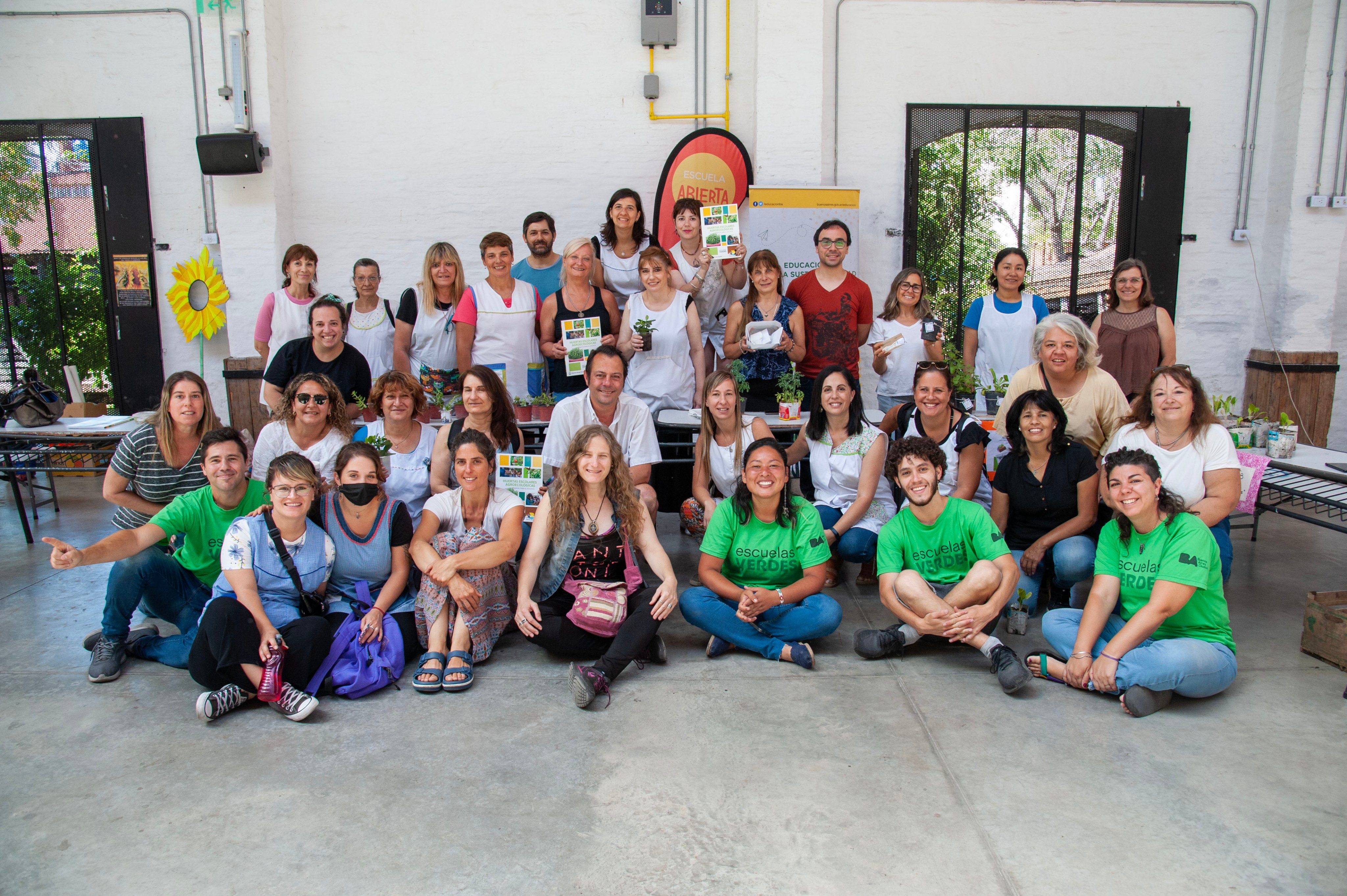 Actividades en la feria de semillas