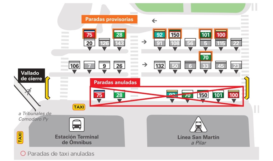 mapa operativo retiro