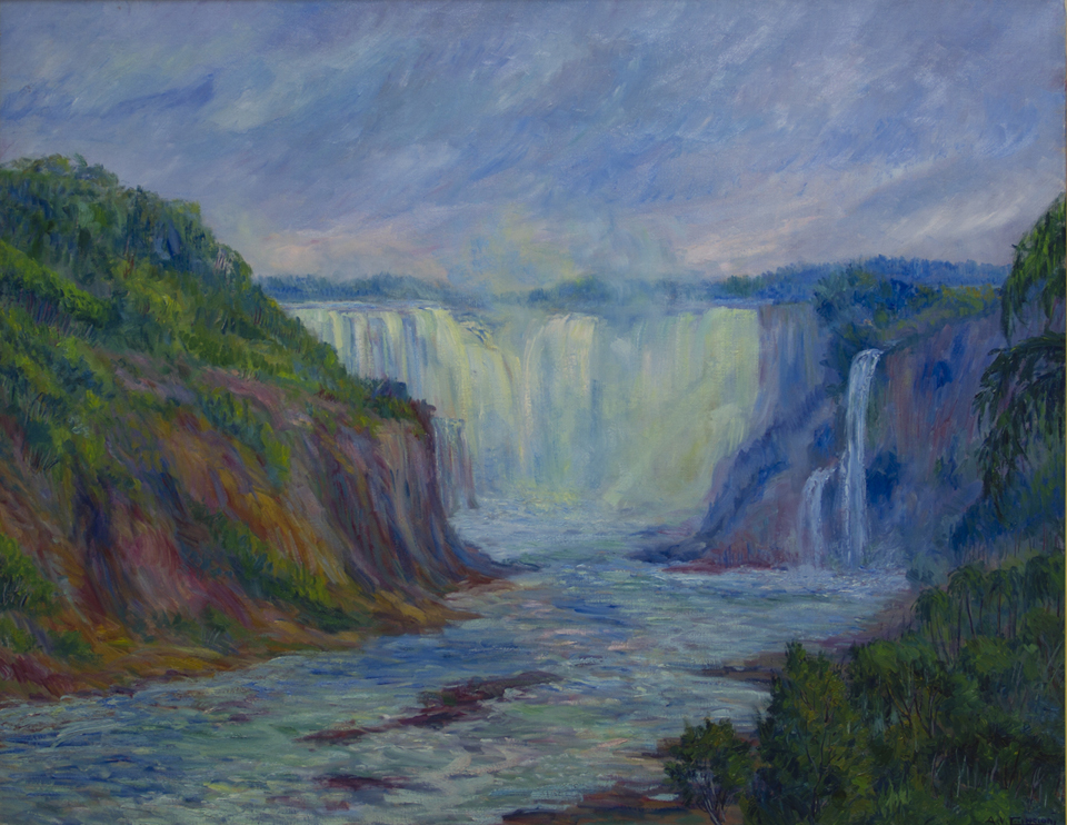 Aurelio Cincioni. Garganta del diablo, 1950