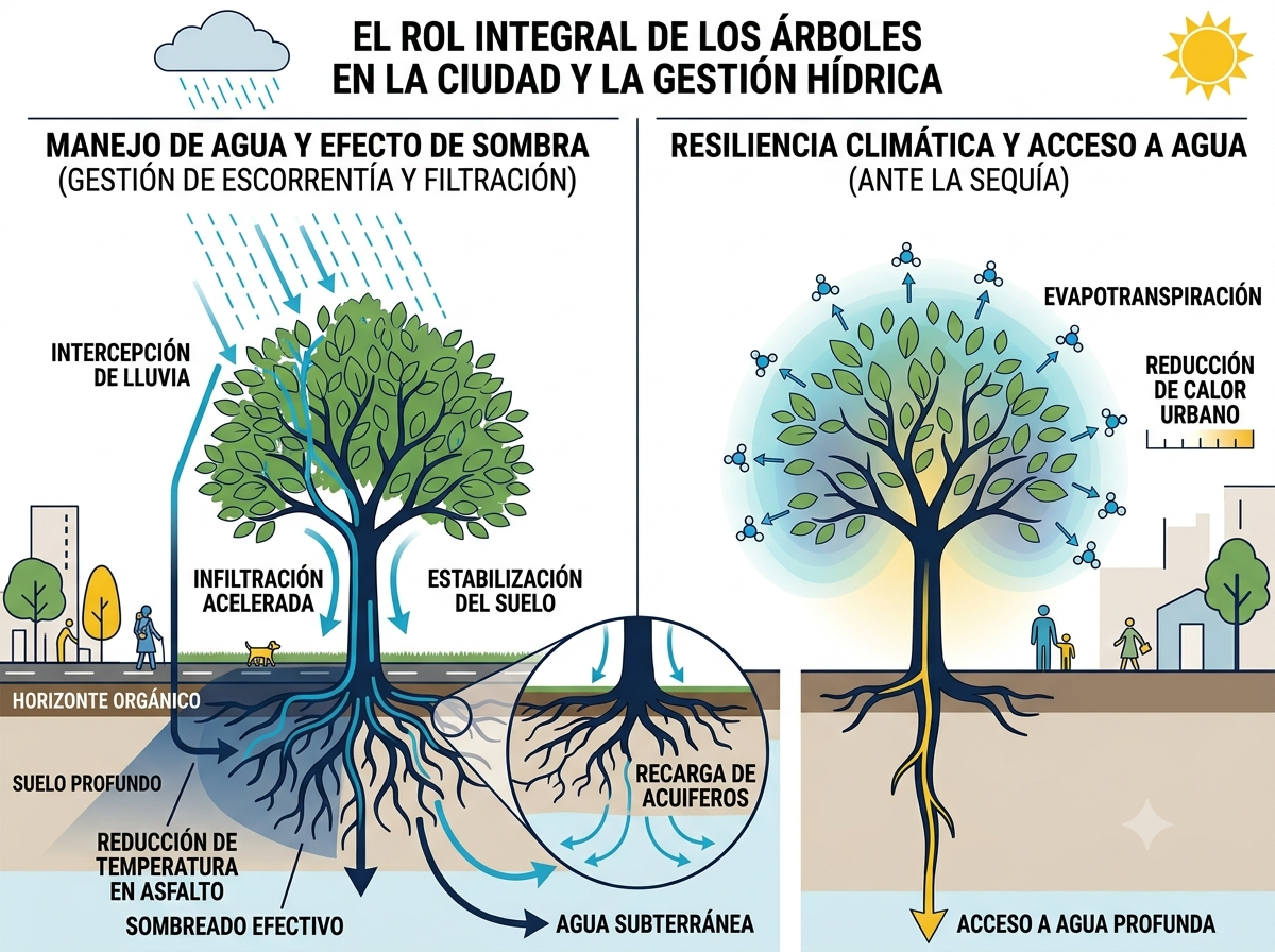 diagrama función arbol urbano